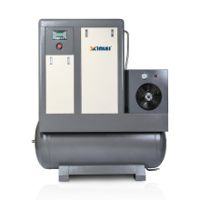 JFAMTD15A-20A xinlei all-in-one screw air compressor with tank and dryer